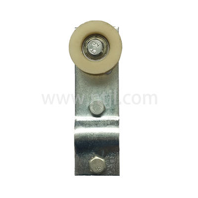 Chain idler pulley with bearing