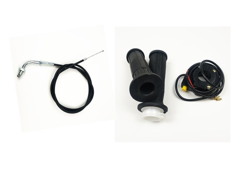 bicycle engine install- how to install throttle handle