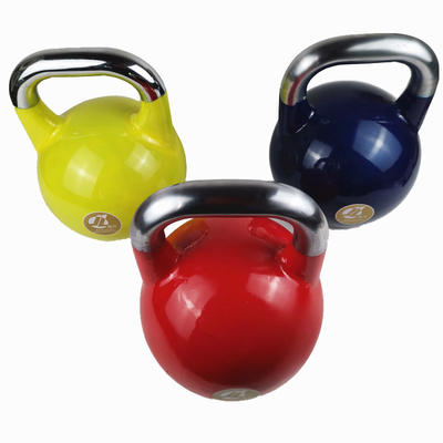Competition Kettlebell Coated Cast Steel Weight Lifting Training